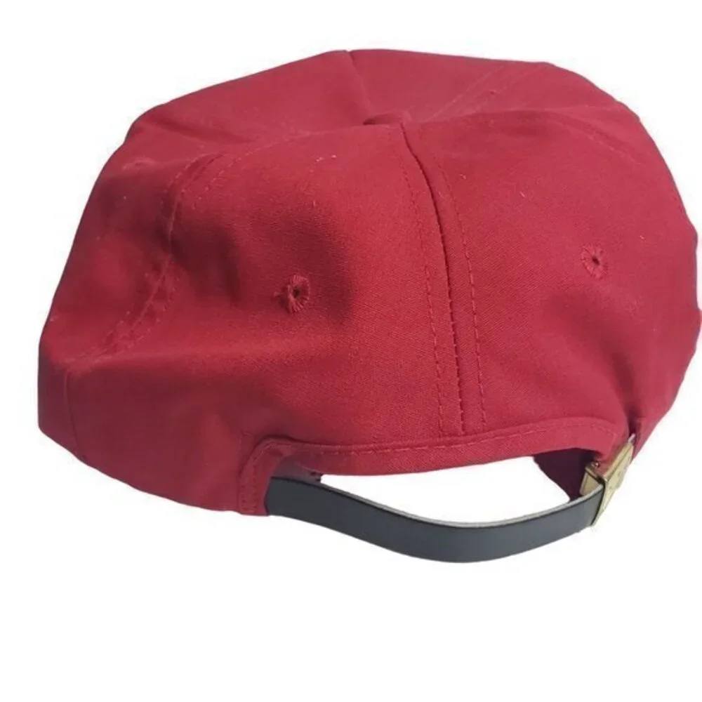 Edmark Chevrolet Geo Mens Red Vintage Snapback‎ Trucker Hat Idaho USA Mesh Cap